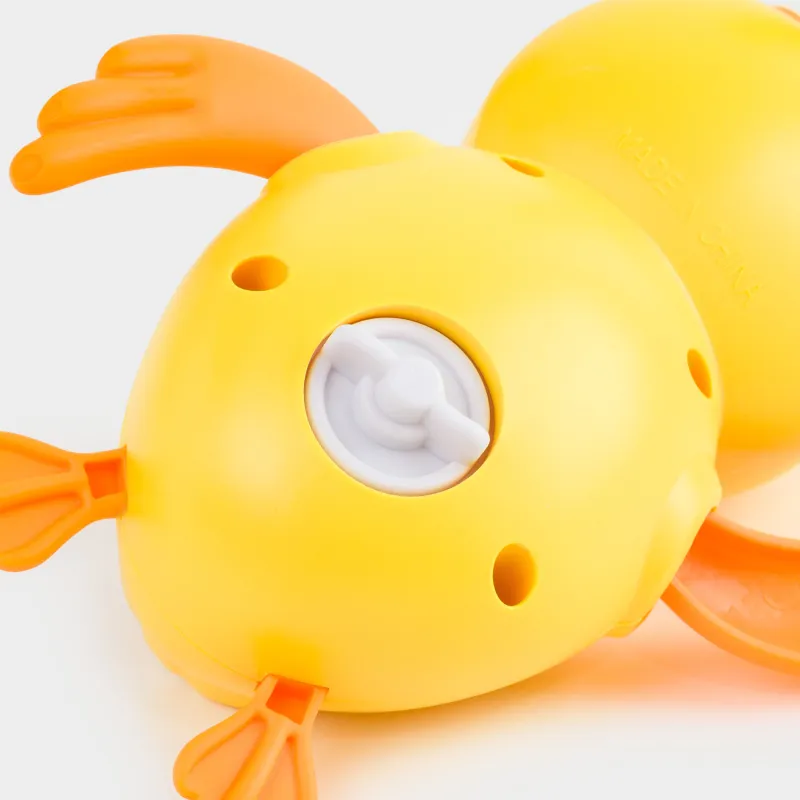 Шомылуға арналған ойыншық, 14 см, бұрамалы, пластик, сары, Үйрек, Duck yellow, image-5