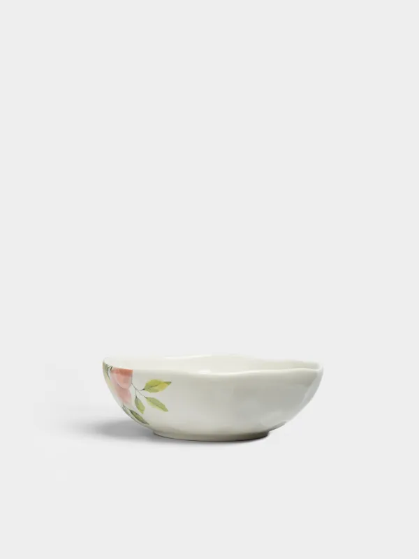 Салатник, 17х6 см, Груши и сливы на ветке, Crumple print, image-3