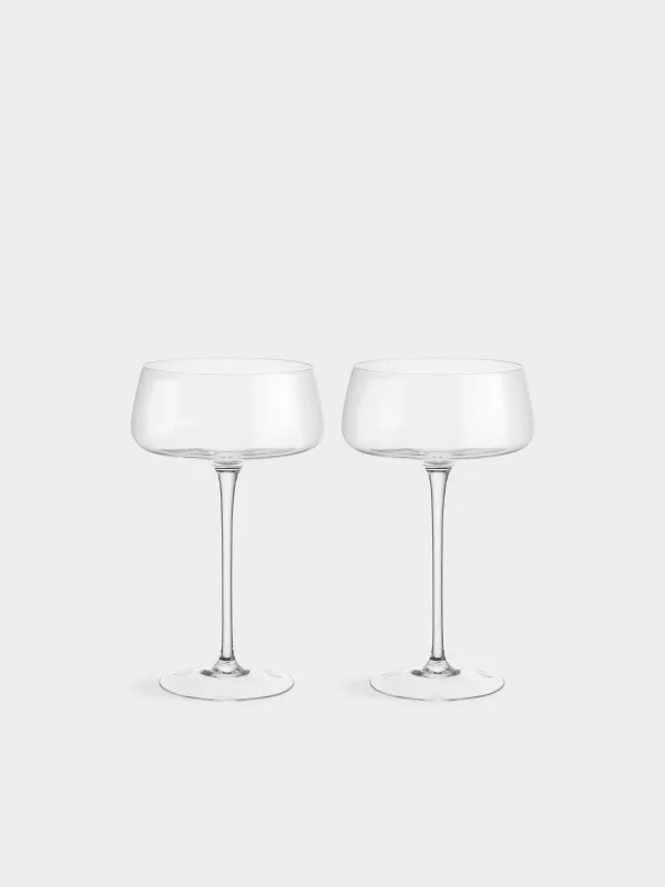 Шампан бокалы, 350 мл, 2 дана, хрусталь шыны, Lienza, image-0