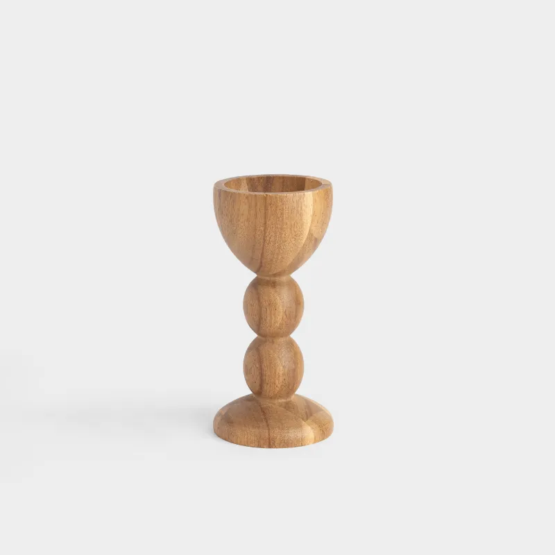Жұмыртқа тұғыры, 12 см, ағаш, Noble tree