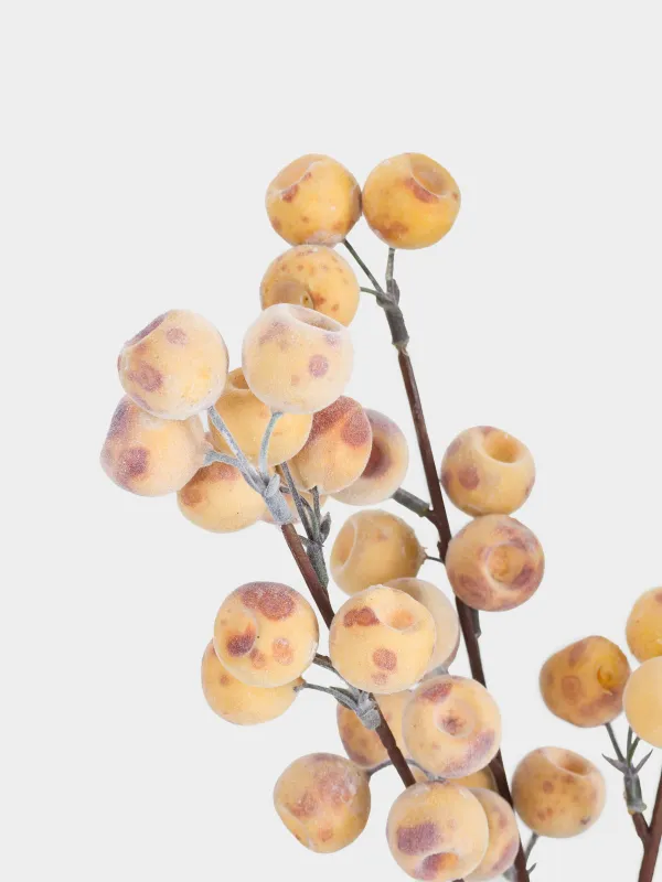 Ветка декоративная, 73 см, Маленькие яблоки, Fruit decor, image-3