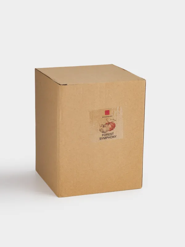 Сақтау ыдысы, 16х15 см, мл, фарфор Р, қызғылт сары-қоңыр, Асқабақ, Forest symphony, image-5