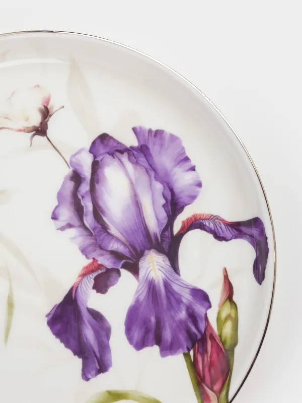 Тарелка десертная, 20 см, 2 шт, Ирис, Antarctica Flowers, image-3