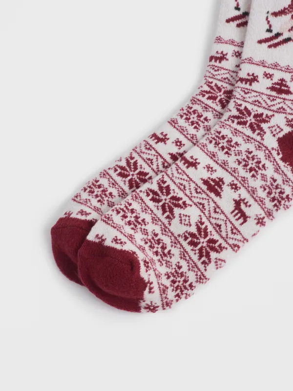 Әйелдер шұлықтары, өлшемі 36-38, полиэстер, сарғылт-қоңыр және жасыл, Шаңғышы, Fleece, image-3