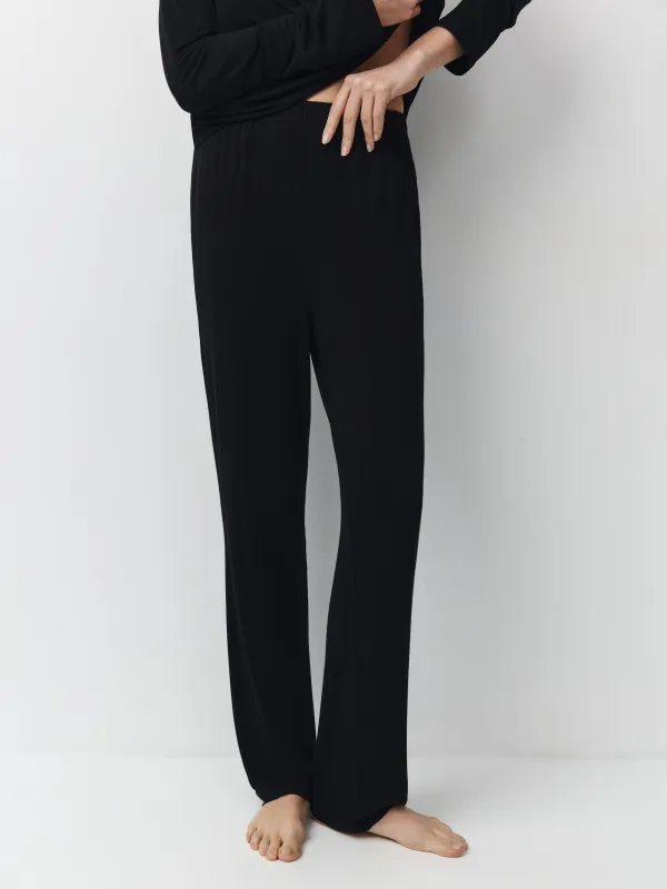 Әйелдерге арналған шалбар, үйге арналған, өлшемі L, вискоза/спандекс, сұр-қоңыр, Kelsey, image-2