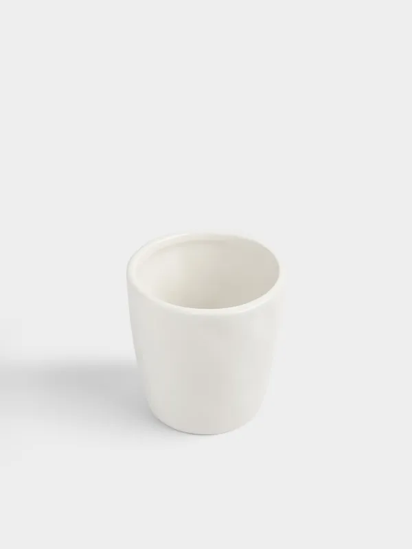 Стақан, 9 см, 320 мл, керамика, сүт түстес, Always, Crumple amour, image-1