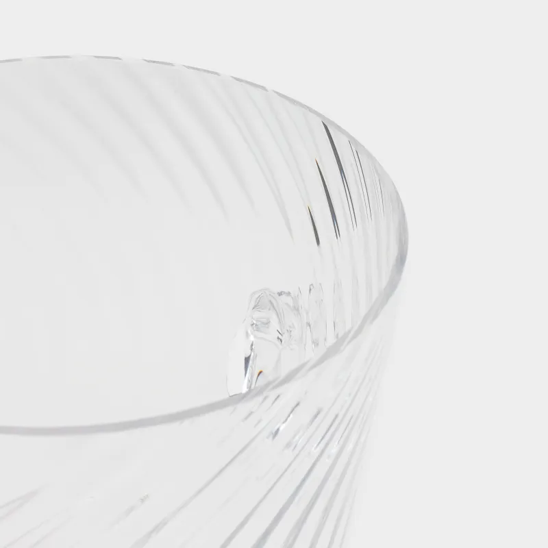 Сусындарды салқындатуға арналған шелек, 20 см, тұтқалары бар, шыны, Lombardy R, image-2