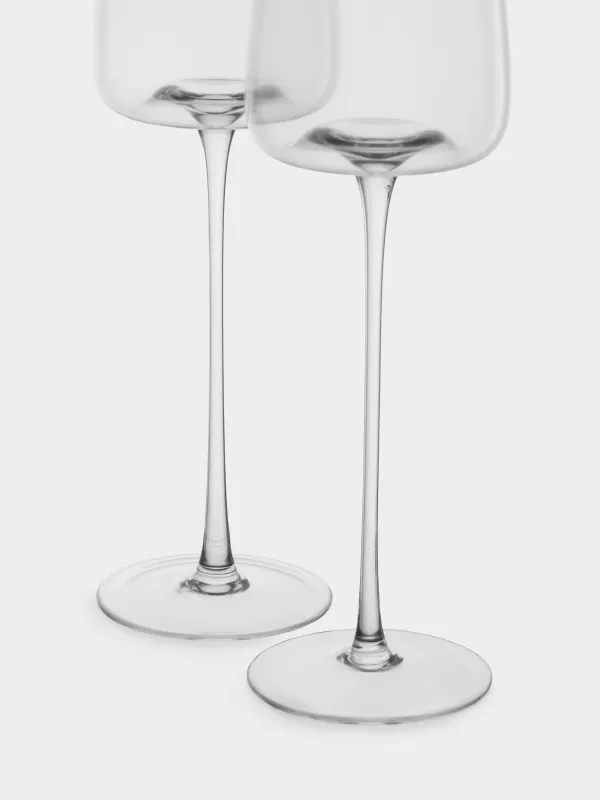 Ақ шарап бокалы, 340 мл, 2 дана, хрусталь шыны, Sorento, image-4