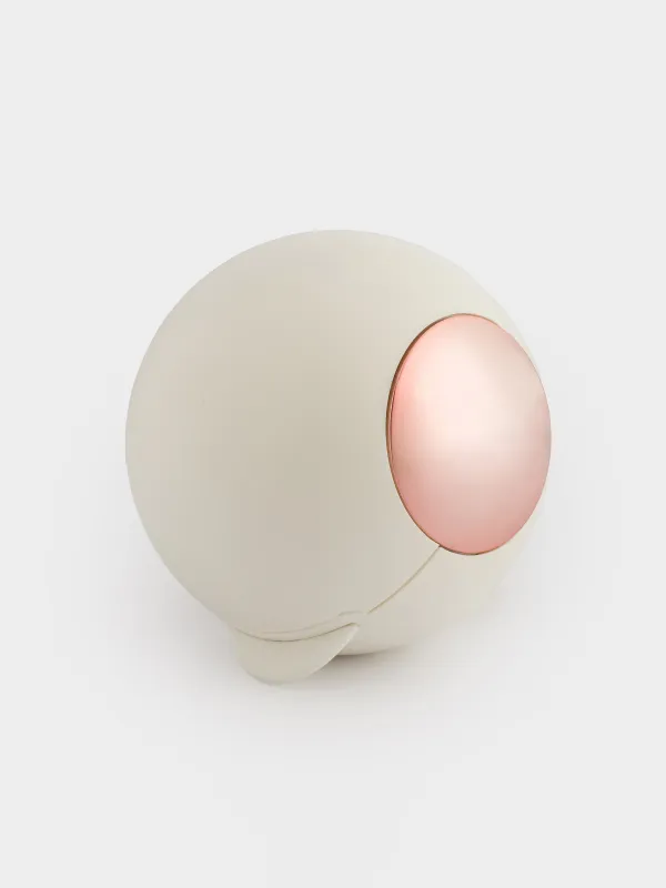 Матаны тазалауға арналған ролик, 7 см, портативті/қайта пайдалануға болатын, пластик, қақпағы бар, ақ, шар, Roller, image-5