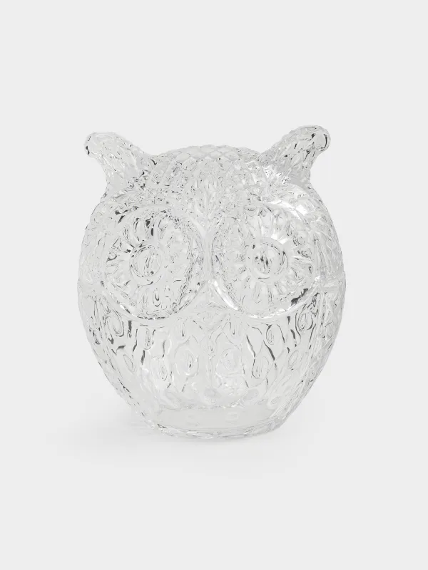 Сақтау ыдысы, 12х14 см, 250 мл, шыны, Үкі, Owl, image-0