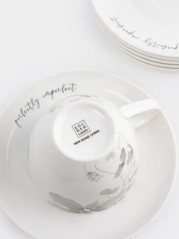 Пара чайная, на 6 персон, 220 мл, Watercolor, image-4