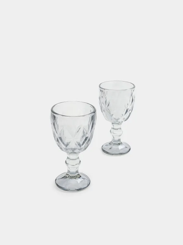 Рюмка, 50 мл, 6 дана, шыны Р, сұр, Rhomb color, image-2