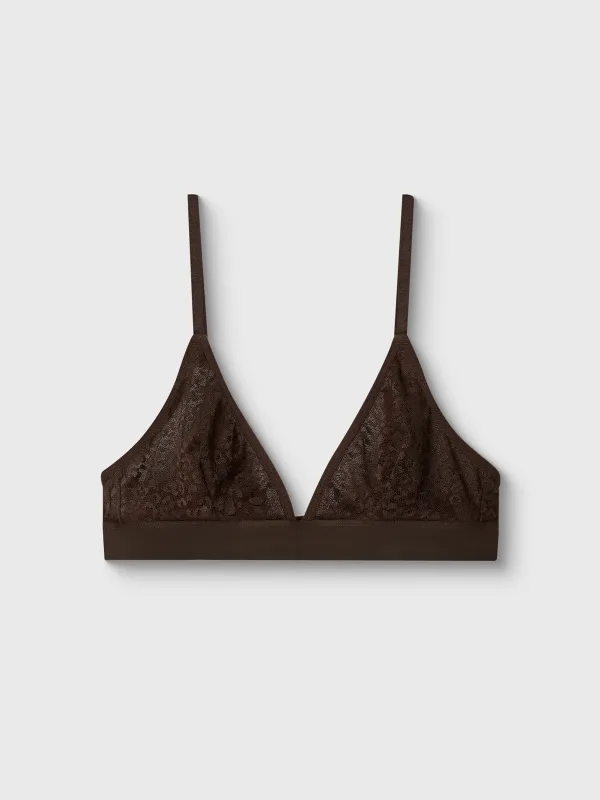 Бюстгальтер, өлшемі XS, нейлон/спандекс, шілтер, қоңыр, Maximilynn, image-5