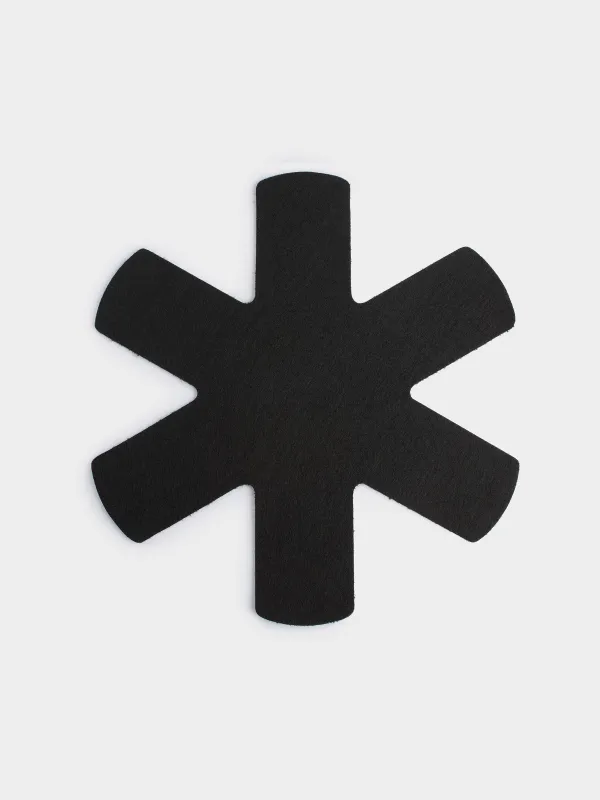 Қуыруға арналған табаға арналған қорғағыштар жинағы, 3 дана, 38/34/27 см, киіз, сұр, Assist, image-1