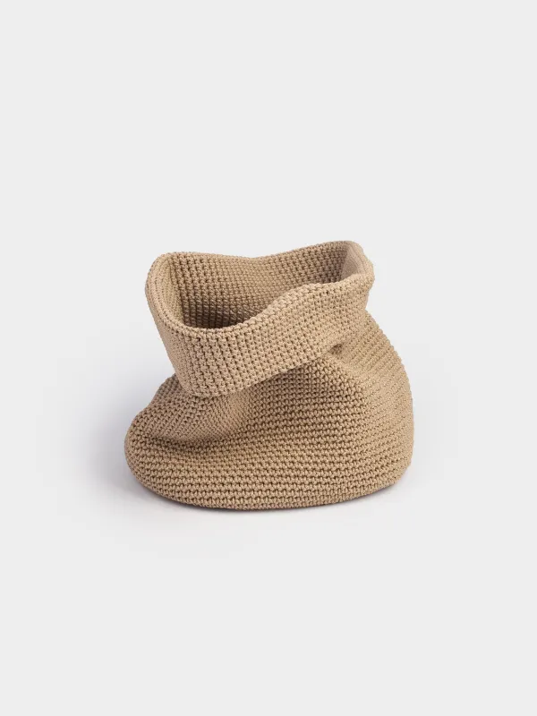 Киім сақтауға арналған сөмке, 25х30 см, тоқылған, полиэстер, дөңгелек, қоңыр, Bolsa, image-3