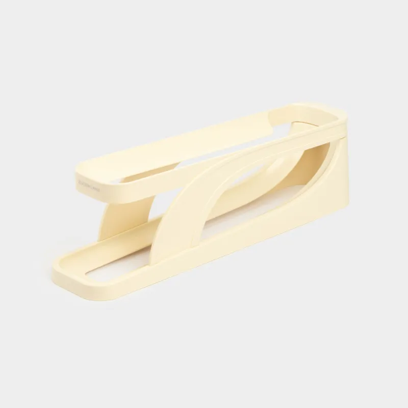 Жұмыртқаға арналған органайзер, 36х11 см, тоңазытқышқа арналған, 2 деңгейлі, пластик, сүт түстес, Regular