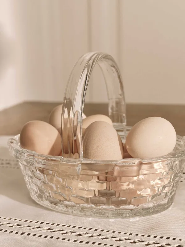 Ваза для фруктов, 17x14 см, Корзина, Clear pattern, image-6