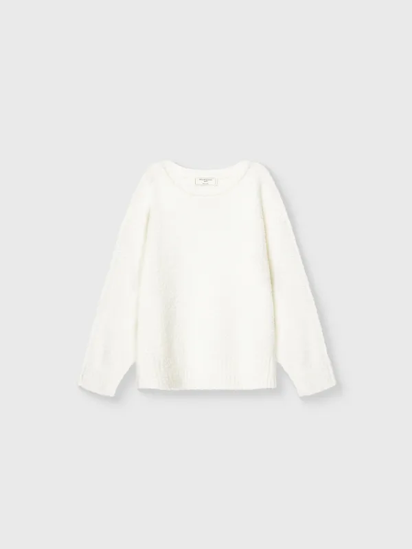 Балаларға арналған лонгслив, үйге арналған, өлшемі 134 см, полиэстер, сүт түстес, Aimi, image-8