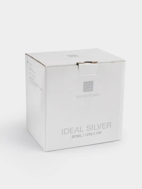 Пиала, 12х6 см, 2 дана, Фарфор F, ақ, Ideal silver, image-5