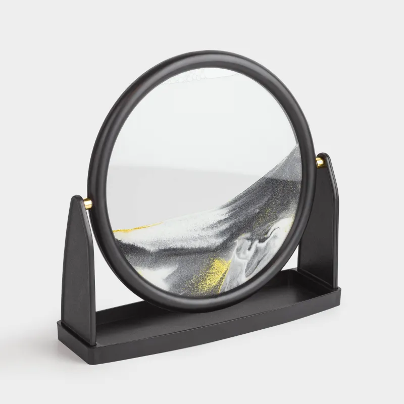 Құмды сурет, 25х24 см, тұғырда, шыны/пластик, Sand time, image-2