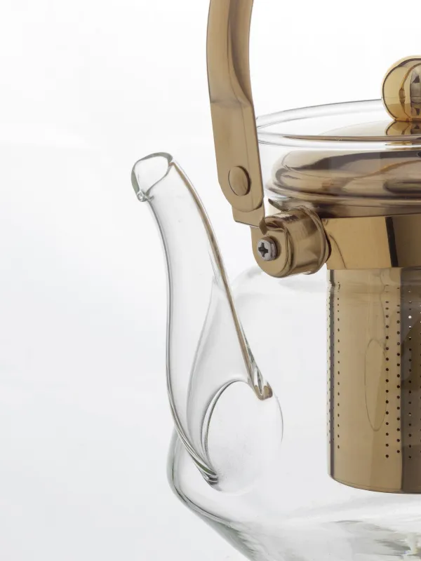 Чайник заварочный, 1,3 л, Classic gold, image-3