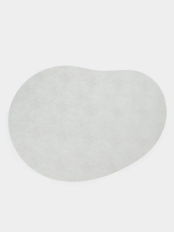 Аспаптарға арналған майлық, 32х43 см, ПВХ, екі жақты, бұйра, күміс / шампан, рок, image-2