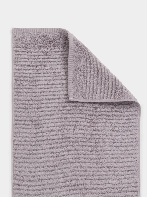 Комплект полотенец, 50х90/70х140 см, 4 шт, хлопок, лиловый/светло-серый, Terry cotton, image-3