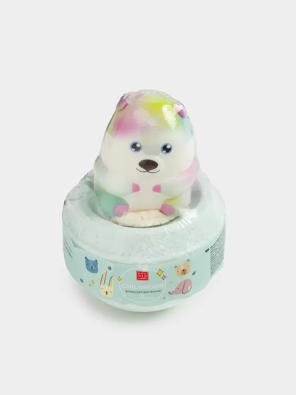 Ваннаға арналған бомба, 130 гр, ашық көк, Тутти-фрутти, ассортиментте, Childhood, image-2