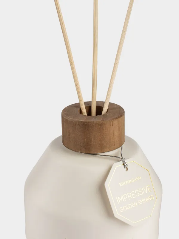 Хош иісті диффузор, 200 мл, керамика, сүт түстес, хош иіс, Impressive, image-3