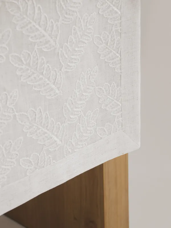 Дорожка настольная, 40х160 см, полиэстер, молочная, Листья, Fall foliage, image-7