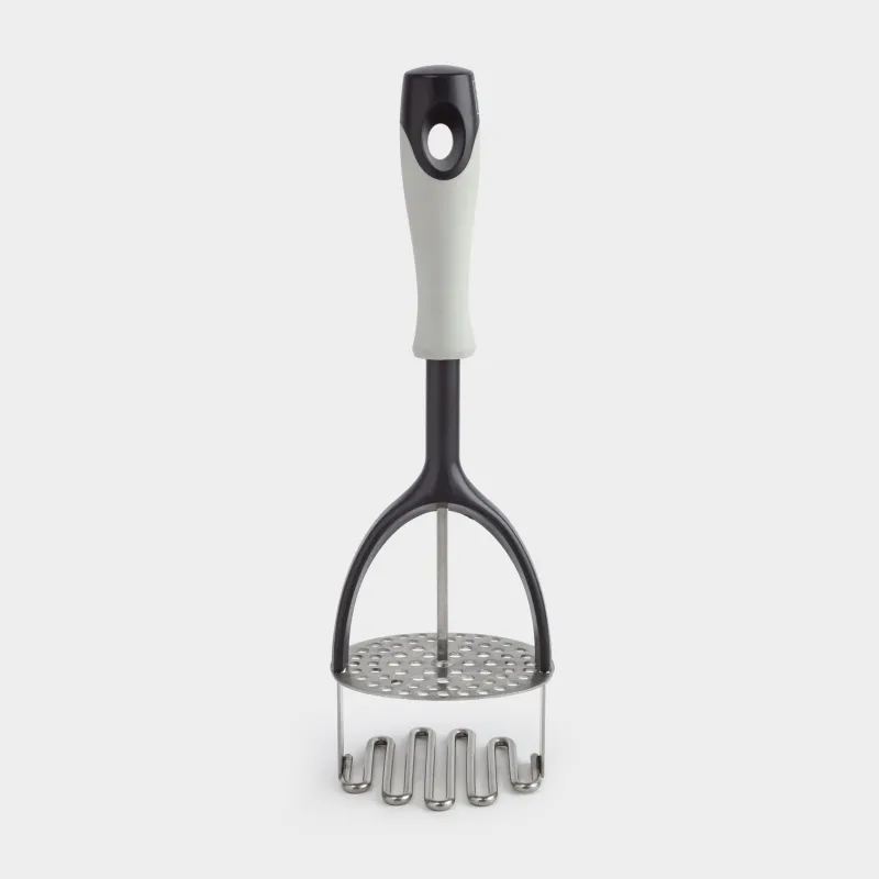 Пресс для пюре, 28 см, сталь/пластик, серый, Grinding