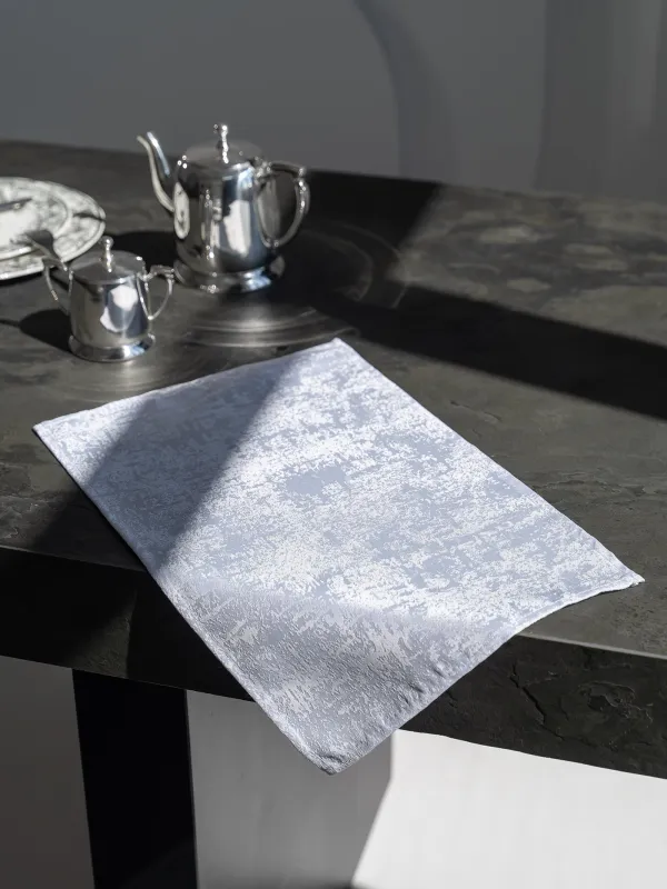 Аспаптарға арналған майлық, 30х45 см, полиэстер, тікбұрышты, ақ, Jacquard, image-8