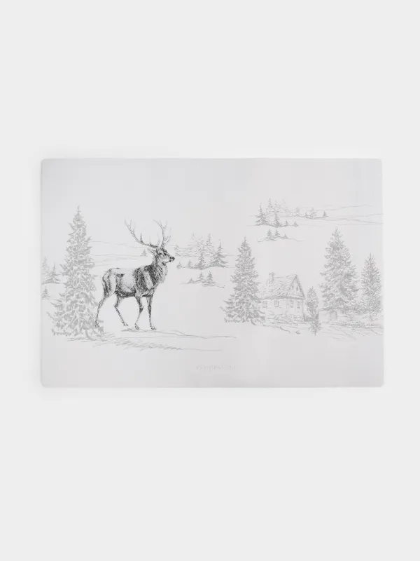 Салфетка под приборы, 30х45 см, Rock print, image-0