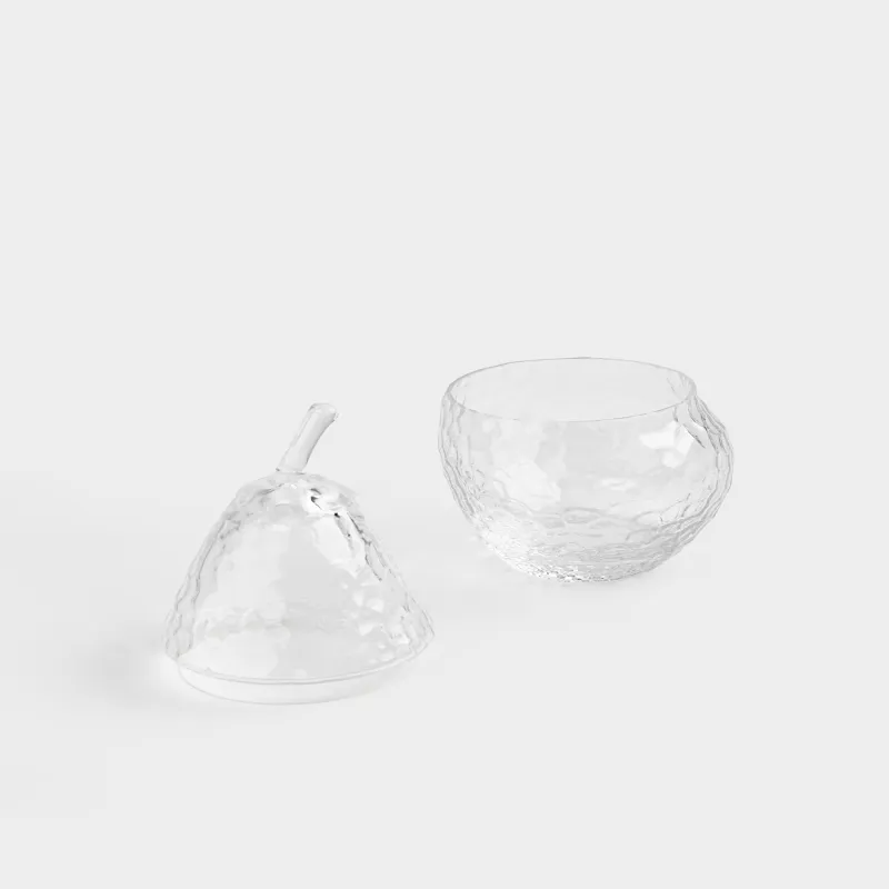 Сақтау ыдысы, 11х22 см, 400 мл, шыны Р, Алмұрт, Clear pattern, image-2