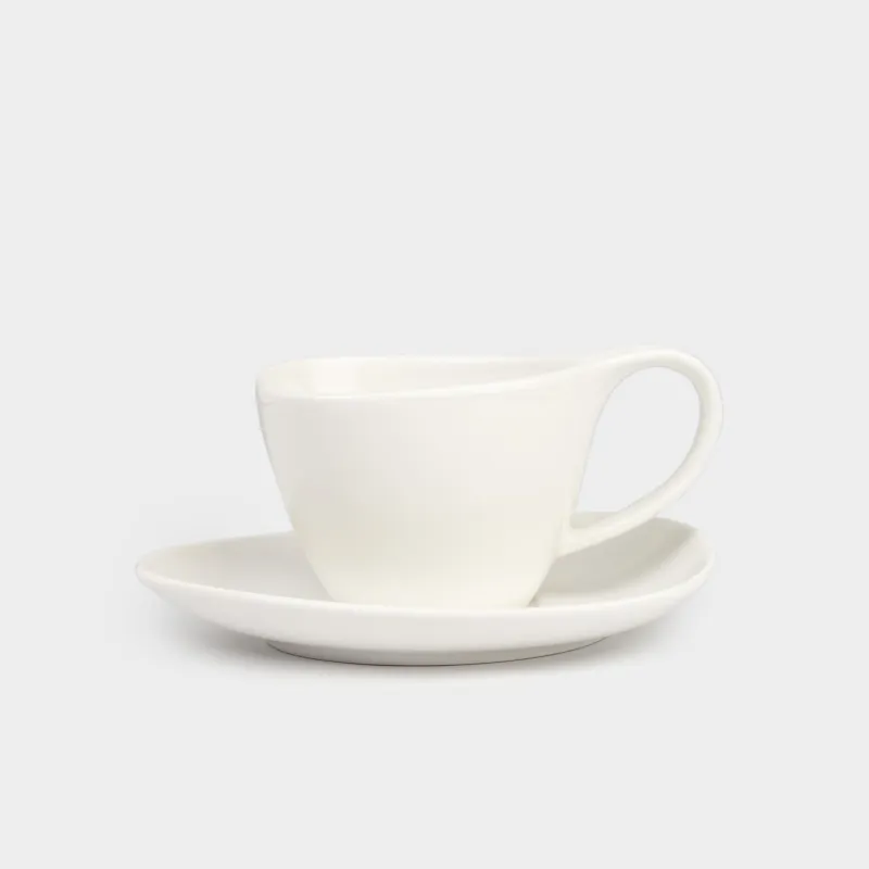 Шай жұбы, 1 тұлға, 2 зат, 180 мл, Фарфор P, ақ, Synergy