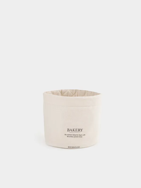 Нан себеті, 20х30 см, мақта, сүт түстес, Bakery, Course, image-0