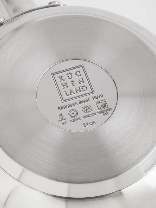 Таба, 20 см, қапталған, болат, Silver Stone, image-9