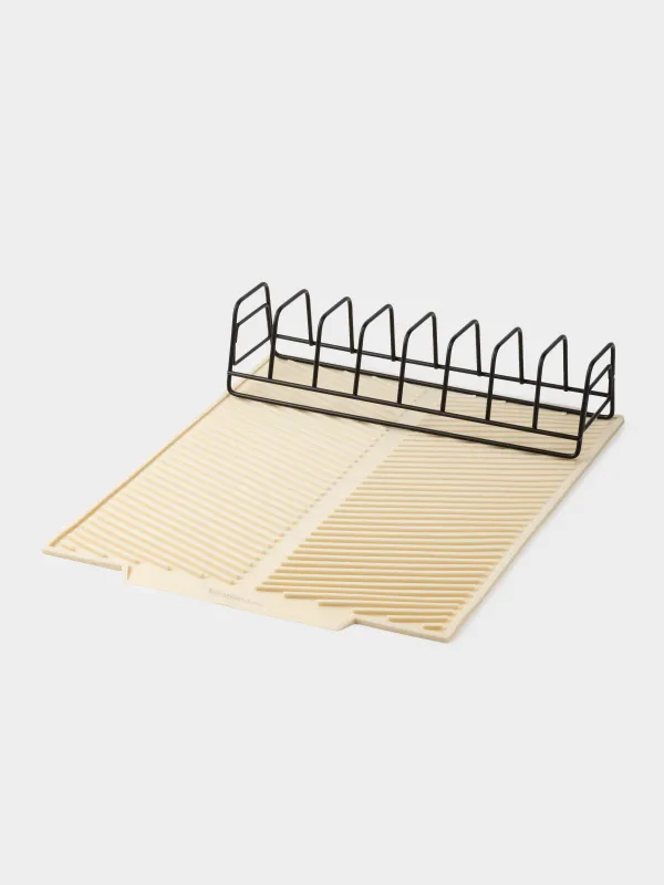 Коврик для сушки посуды с подставкой, 43х33 см, Keeping, image-0