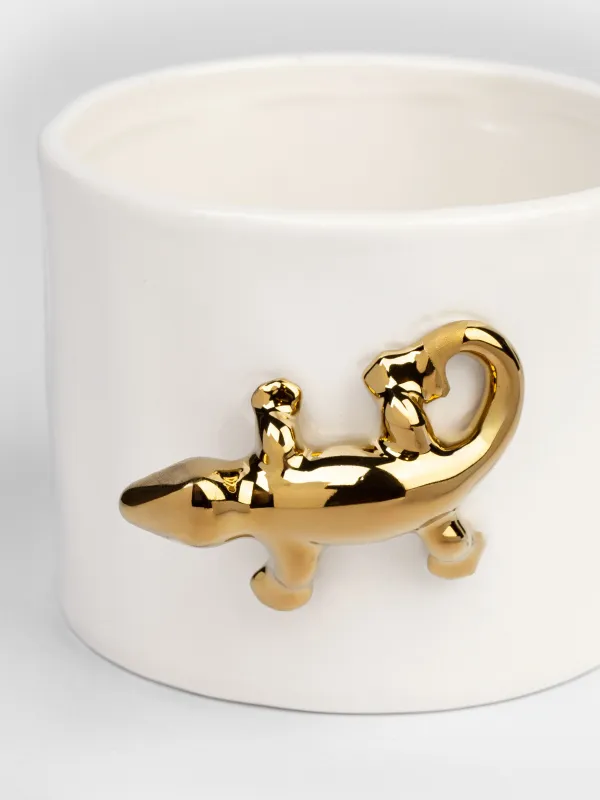 Саптыаяқ, 550 мл, фарфор Р, сүт түстес, Алтын кесіртке, Paradise garden, image-2