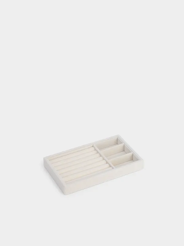 Зергерлік бұйымдарды сақтауға арналған ұйымдастырушы, 21х12 см, МДФ/барқыт, сарғылт, Ethics, image-2