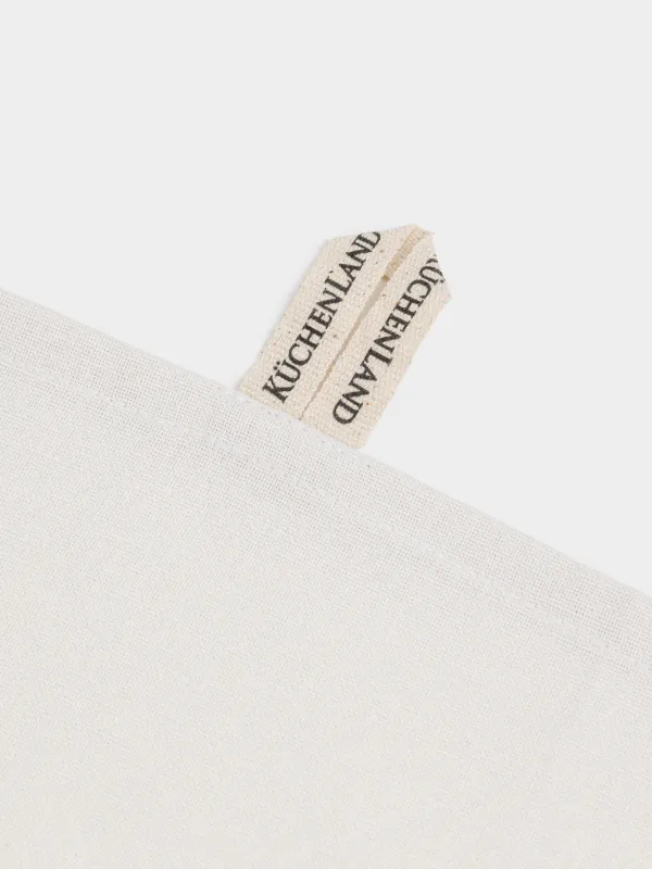 Полотенце кухонное, 40х60 см, со сборкой, хлопок, молочное, Олень, Woodland story, image-4