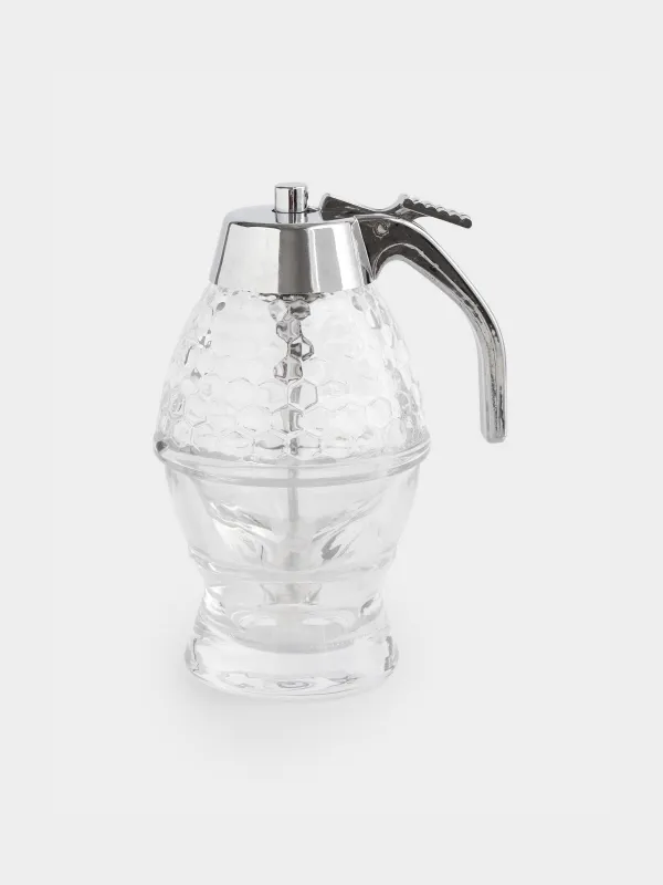 Бал диспенсері, 180 мл, шыны Р/пластик, Бал ұясы, Honey, image-0