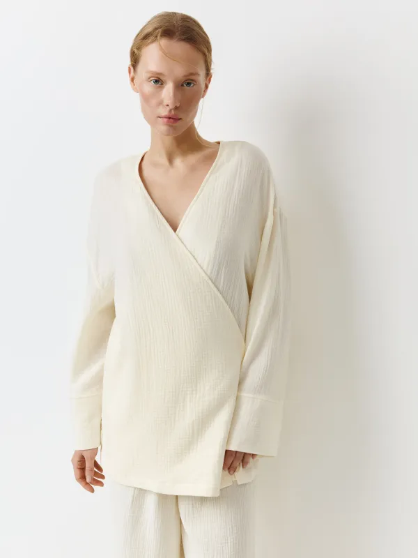 Рубашка женская, с длинным рукавом, Allison, image-0