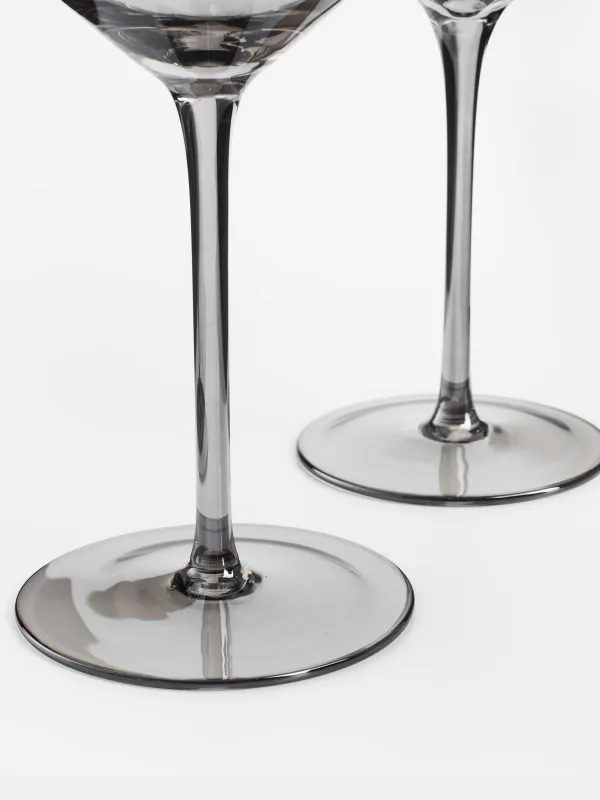 Қызыл шарап бокалы, 560 мл, 2 дана, шыны, сұр, Charm l Color, image-3