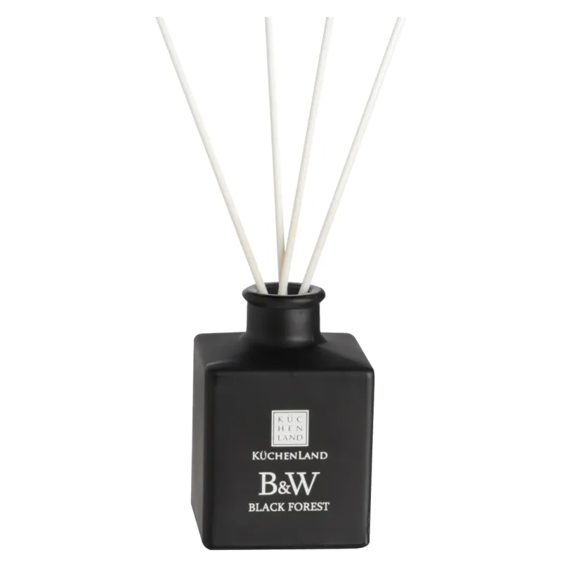 Ароматический диффузор, 110 мл, черный, Black forest, B&W, image-0