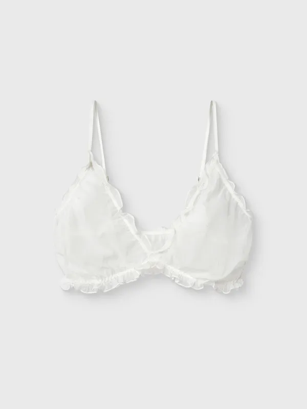 Бюстгальтер-бра, с рюшами, Leonilde, image-0