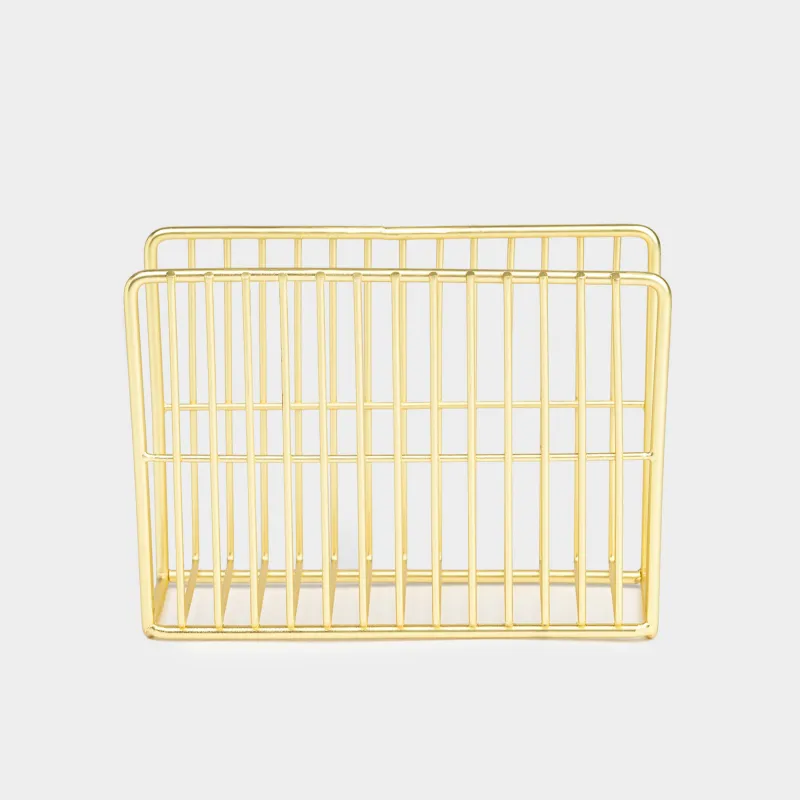 Майлық ұстағыш, 13 см, металл, алтын, Twist gold