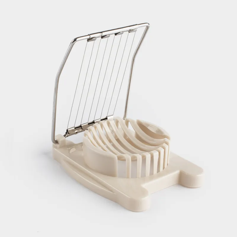 Жұмыртқа кескіш, 10 см, пластик/болат, сарғылт, Extra-light