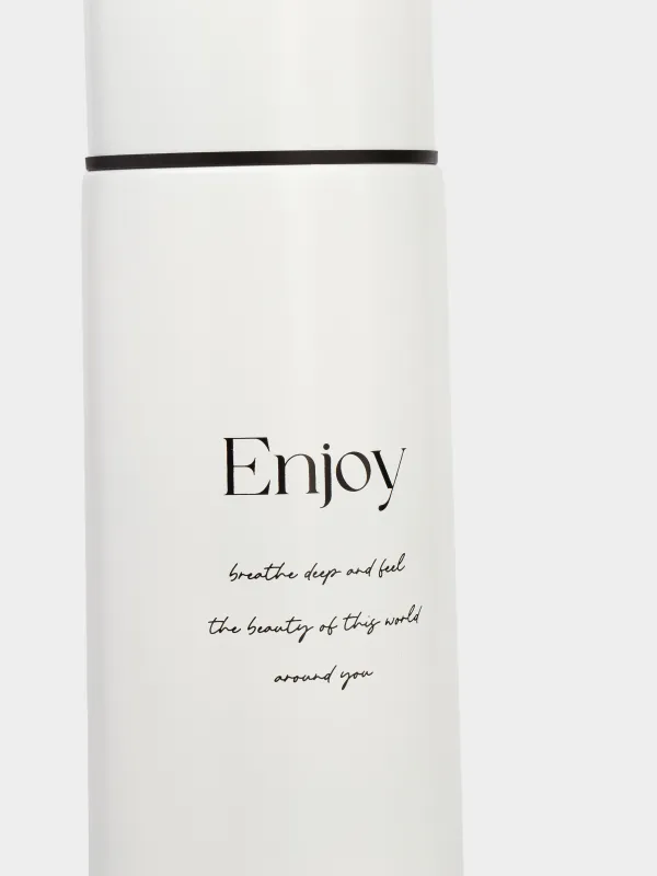 Термос, 700 мл, болат, ақ, Enjoy, Course, image-1