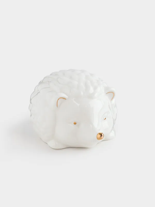 Статуэтка с подсветкой, 6 см, Еж, Golden glow, image-1